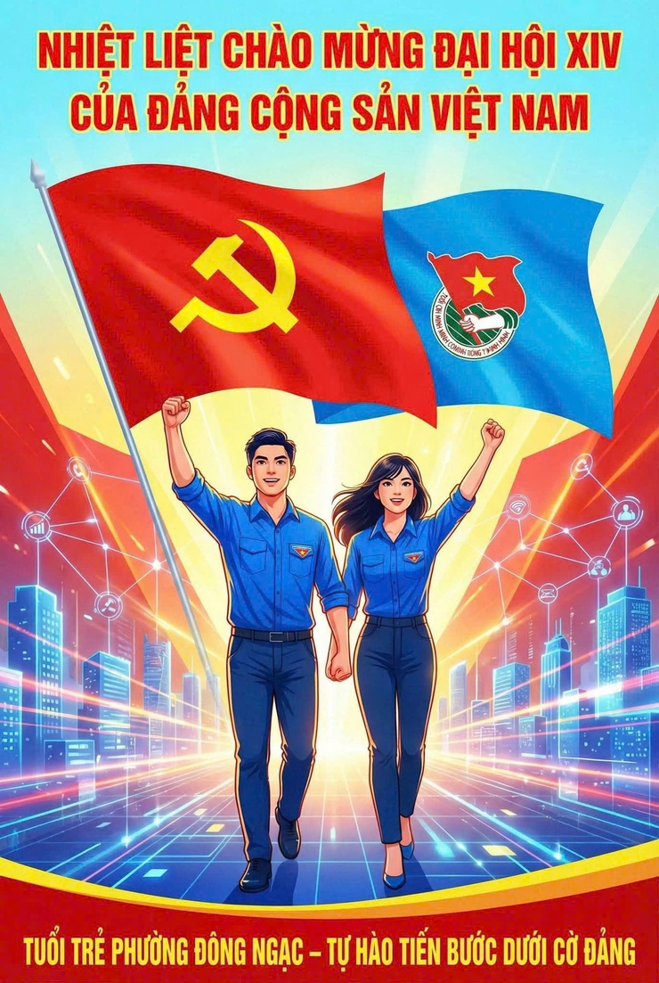 TUỔI TRẺ PHƯỜNG ĐÔNG NGẠC CÓ NHIỀU HOẠT ĐỘNG CHÀO MỪNG ĐẠI HỘI ĐẠI BIỂU TOÀN QUỐC LẦN THỨ XIV CỦA ĐẢNG- Ảnh 1.