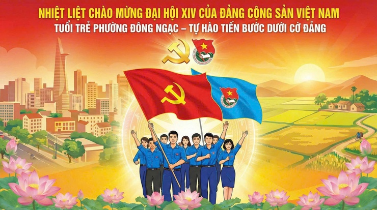 TUỔI TRẺ PHƯỜNG ĐÔNG NGẠC CÓ NHIỀU HOẠT ĐỘNG CHÀO MỪNG ĐẠI HỘI ĐẠI BIỂU TOÀN QUỐC LẦN THỨ XIV CỦA ĐẢNG- Ảnh 2.