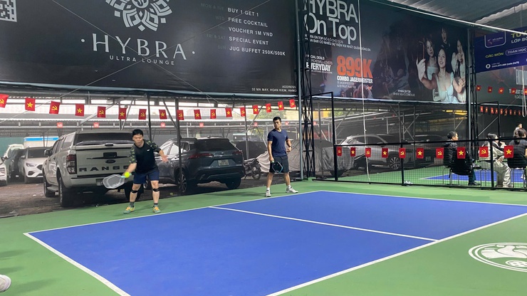 Phường Phúc Lợi tổ chức thành công “Giải Pickleball Cán bộ, công chức, viên chức, Lực lượng vũ trang, Doanh nhân phường Phúc Lợi chào mừng Đại hội Đảng toàn quốc lần thứ XIV.- Ảnh 2.