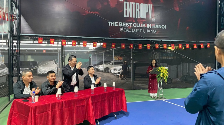 Phường Phúc Lợi tổ chức thành công “Giải Pickleball Cán bộ, công chức, viên chức, Lực lượng vũ trang, Doanh nhân phường Phúc Lợi chào mừng Đại hội Đảng toàn quốc lần thứ XIV.- Ảnh 1.