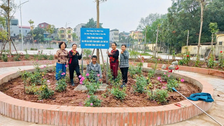 Thôn 3 Yên Mỹ, xã Thanh Trì thiết thực chào mừng Đại hội Đảng toàn quốc lần thứ XIV- Ảnh 1.