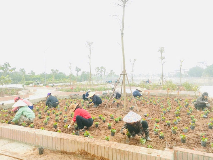 Thôn 3 Yên Mỹ, xã Thanh Trì thiết thực chào mừng Đại hội Đảng toàn quốc lần thứ XIV- Ảnh 2.