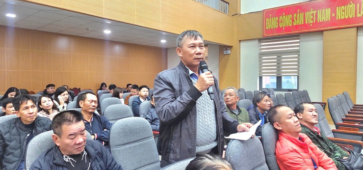 Phường Xuân Đỉnh: đối thoại với người dân về dự án xây dựng tuyến đường số 5 vào trung tâm Khu đô thị mới Tây Hồ Tây (vành đai 2,5)- Ảnh 3.