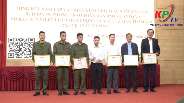 UBND xã Kiều Phú tổ chức Hội nghị tổng kết Ban chỉ đạo 197, 89, công tác phong trào toàn dân bảo vệ an ninh tổ quốc và triển khai chương trình công tác năm 2026- Ảnh 9.