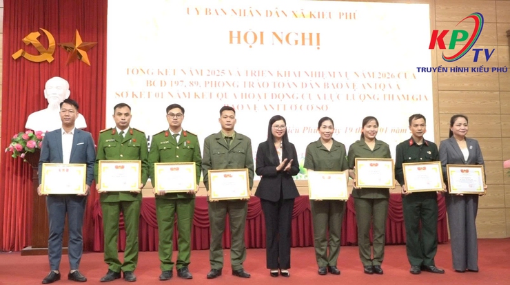 UBND xã Kiều Phú tổ chức Hội nghị tổng kết Ban chỉ đạo 197, 89, công tác phong trào toàn dân bảo vệ an ninh tổ quốc và triển khai chương trình công tác năm 2026- Ảnh 10.