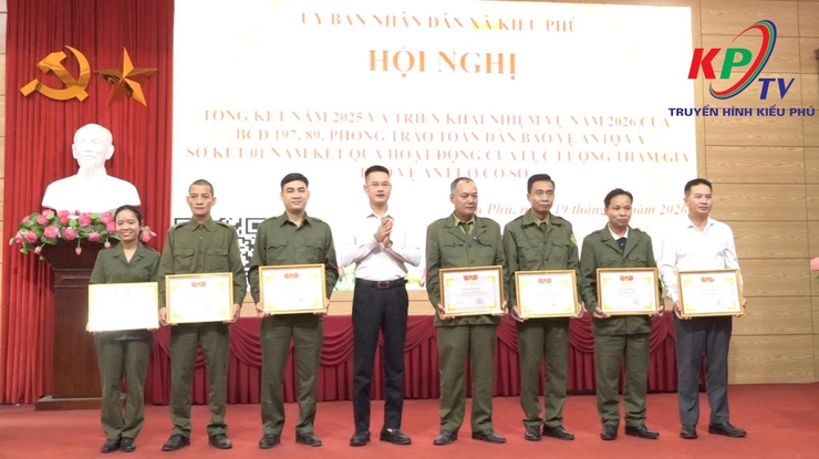 UBND xã Kiều Phú tổ chức Hội nghị tổng kết Ban chỉ đạo 197, 89, công tác phong trào toàn dân bảo vệ an ninh tổ quốc và triển khai chương trình công tác năm 2026- Ảnh 11.