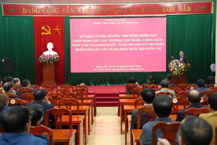 Bồi dưỡng kỹ năng tuyên truyền vận động Nhân dân chấp hành các chủ trương của Đảng, chính sách, pháp luật của Nhà nước- Ảnh 3.