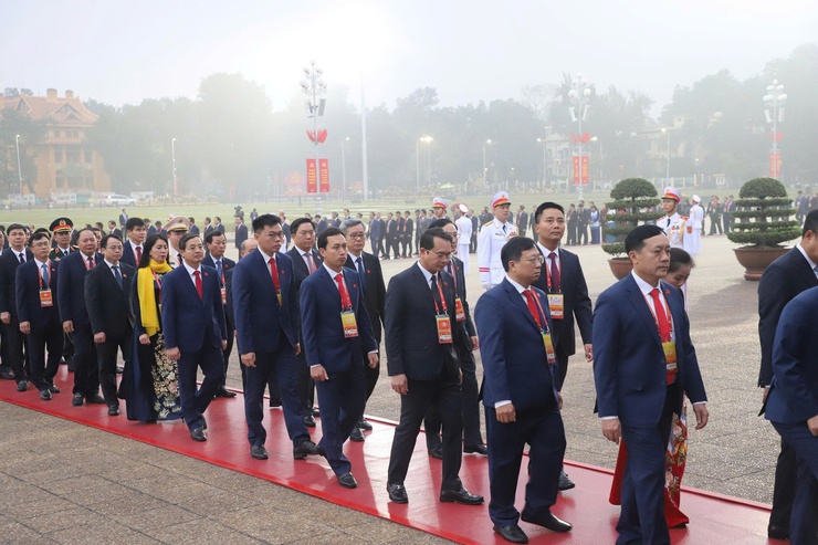 Đồng chí Nguyễn Đức Tiến - Bí thư Đảng ủy, Chủ tịch HĐND xã Minh Châu vinh dự là đại biểu dự Đại hội Đại biểu toàn quốc lần thứ XIV của Đảng - Ảnh 2.