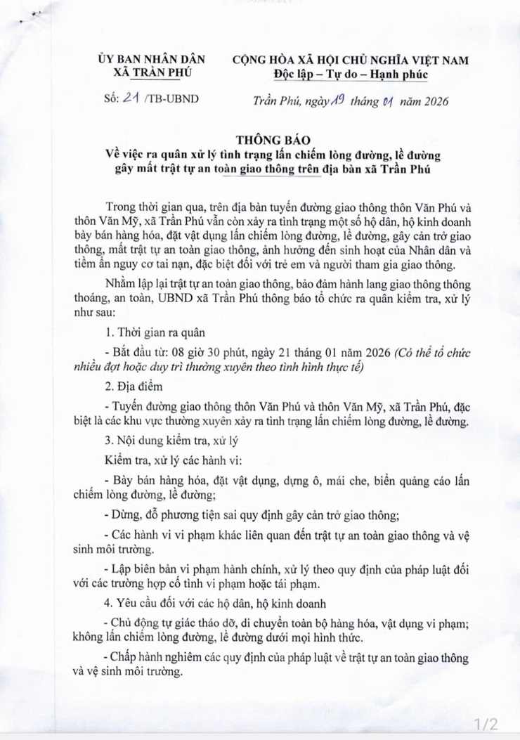 Thông báo- Ảnh 1.