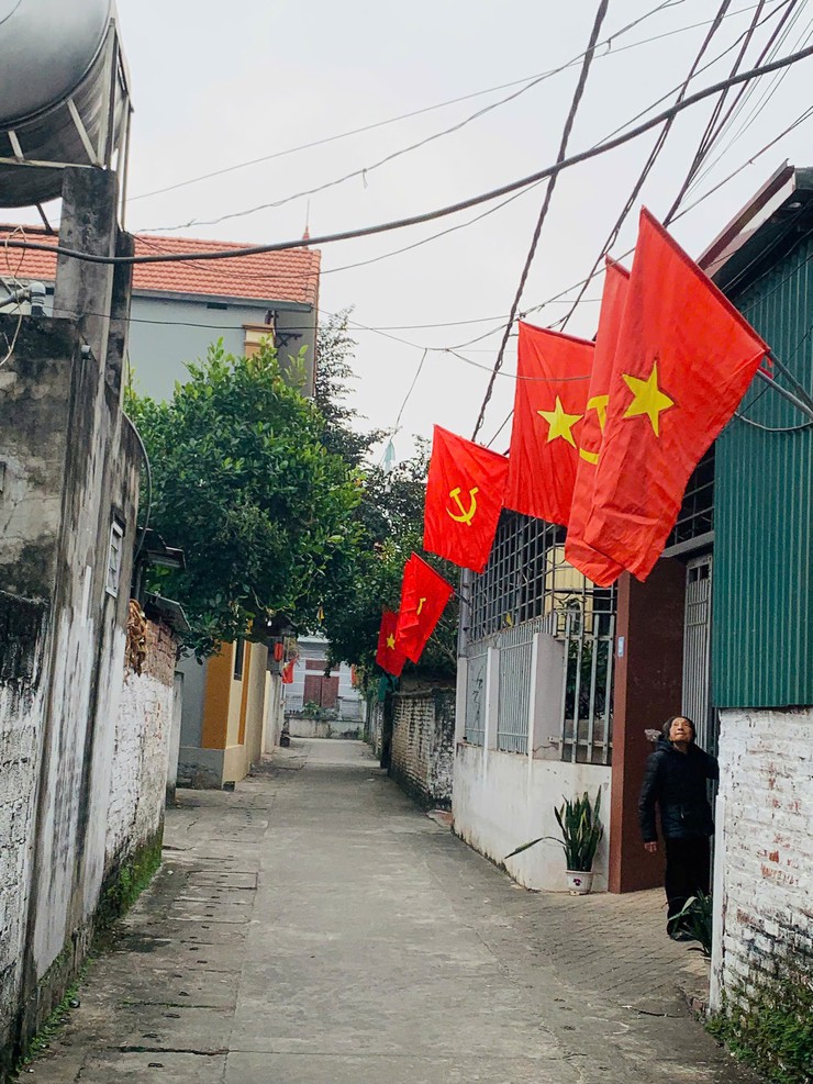 Xã Dương Hoà rực rỡ sắc màu chào mừng năm mới 2026 và Đại hội đại biểu toàn quốc lần thứ XIV của Đảng- Ảnh 10.