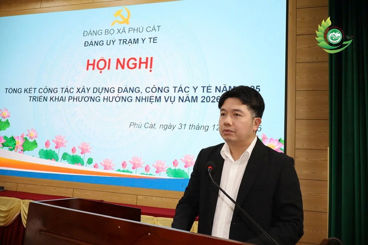 Hội nghị tổng kết công tác Đảng, công tác y tế năm 2025 và triển khai nhiệm vụ năm 2026 của Trạm Y tế xã Phú Cát- Ảnh 13.