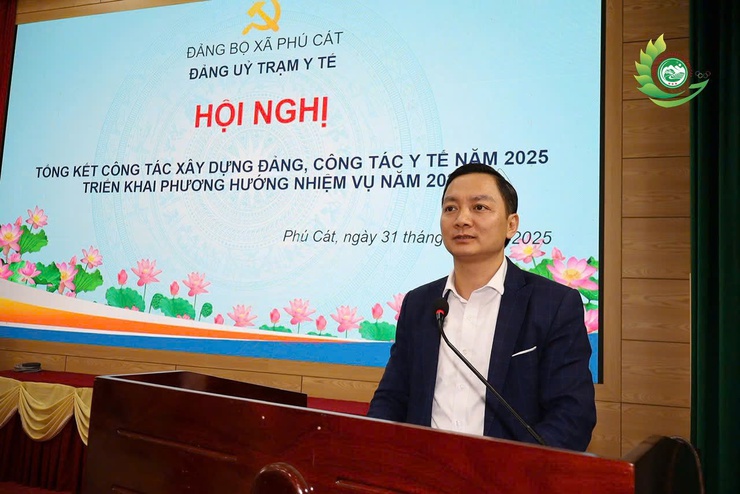Hội nghị tổng kết công tác Đảng, công tác y tế năm 2025 và triển khai nhiệm vụ năm 2026 của Trạm Y tế xã Phú Cát- Ảnh 14.