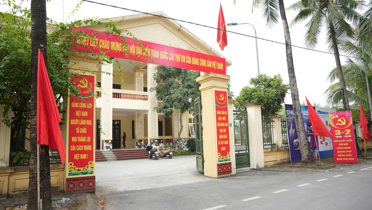 Xã Dương Hoà rực rỡ sắc màu chào mừng năm mới 2026 và Đại hội đại biểu toàn quốc lần thứ XIV của Đảng- Ảnh 3.