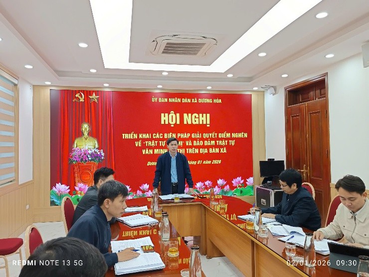 Nỗ lực tháo gỡ điểm nghẽn trật tự đô thị, xây dựng xã Dương Hoà kỷ cương, văn minh, xanh - sạch - đẹp- Ảnh 2.