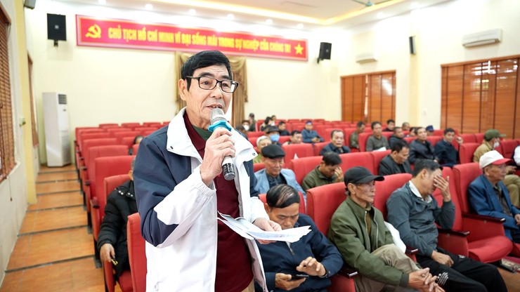 Hội nghị phổ biến chính sách bồi thường hỗ trợ tái định cư dự án đầu tư xây dựng đường sắt đô thị thành phố Hà Nội, tuyến số 5, Văn Cao - Ngọc Khánh - Láng - Hoà Lạc- Ảnh 5.