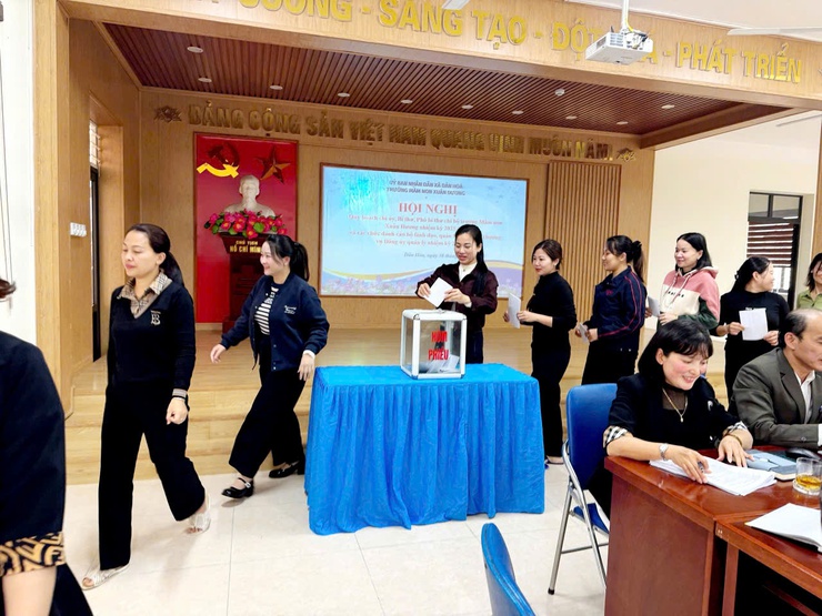 Hội nghị quy hoạch các chức danh cán bộ lãnh đạo, quản lý thuộc diện Ban Thường vụ Đảng ủy quản lý nhiệm kỳ 2026–2031.- Ảnh 3.