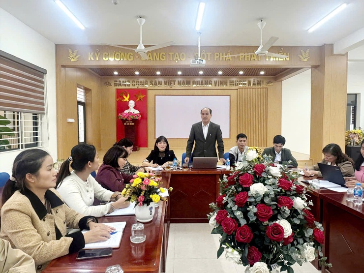 Hội nghị quy hoạch các chức danh cán bộ lãnh đạo, quản lý thuộc diện Ban Thường vụ Đảng ủy quản lý nhiệm kỳ 2026–2031.- Ảnh 1.