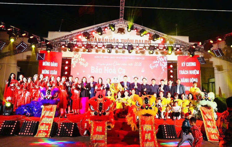 Xã Thiên Lộc tổ chức chương trình nghệ thuật chào năm mới 2026 "Bản hòa ca mùa Xuân"- Ảnh 16.