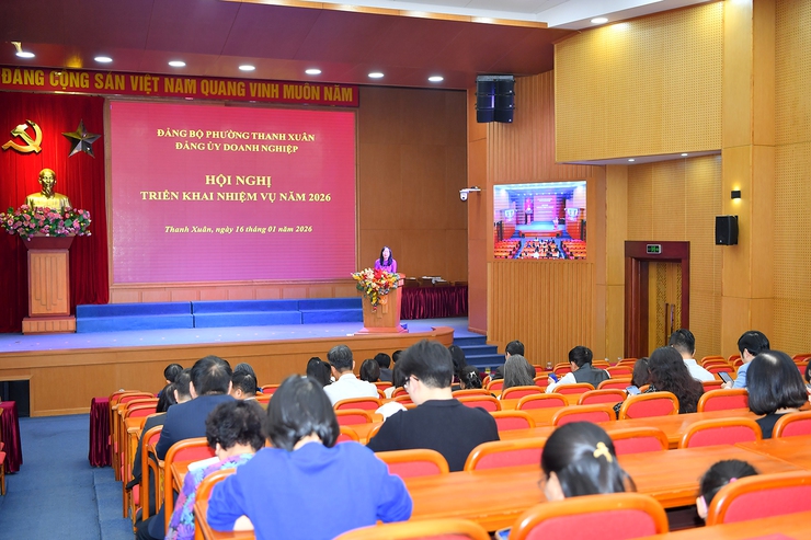 Hội nghị triển khai nhiệm vụ và phát động phong trào thi đua - Ảnh 1.