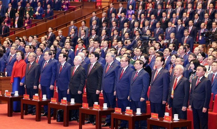 KHAI MẠC TRỌNG THỂ ĐẠI HỘI ĐẠI BIỂU TOÀN QUỐC LẦN THỨ XIV CỦA ĐẢNG- Ảnh 1.