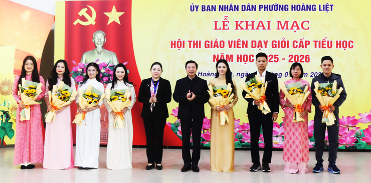 Trường Tiểu học Hoàng Liệt tham gia Hội thi Giáo viên dạy giỏi cấp Tiểu học, phường Hoàng Liệt năm học 2025-2026- Ảnh 1.