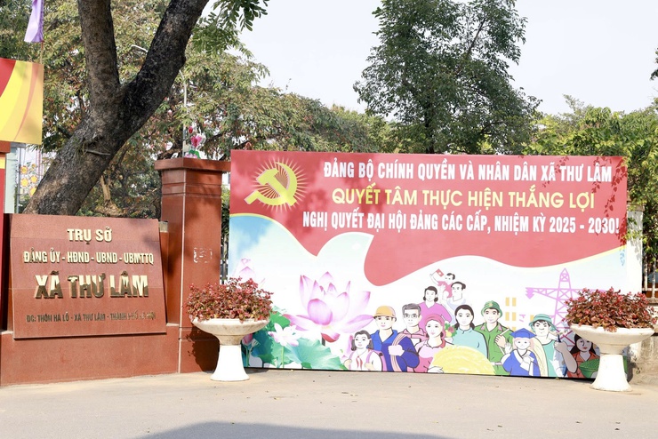 XÃ THƯ LÂM RỰC RỠ PANO, KHẨU HIỆU CHÀO MỪNG ĐẠI HỘI ĐẠI BIỂU TOÀN QUỐC LẦN THỨ XIV CỦA ĐẢNG - Ảnh 11.
