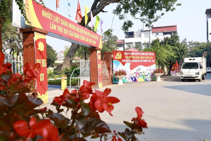 XÃ THƯ LÂM RỰC RỠ PANO, KHẨU HIỆU CHÀO MỪNG ĐẠI HỘI ĐẠI BIỂU TOÀN QUỐC LẦN THỨ XIV CỦA ĐẢNG - Ảnh 12.