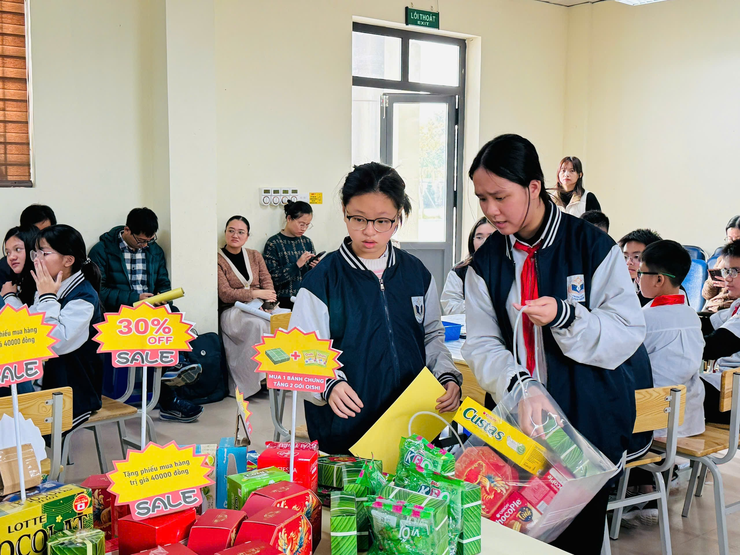 Nhóm Toán 7 - Trường THCS Linh Đàm tổ chức thành công chuyên đề “Sử dụng máy tính cầm tay giải toán – Vận dụng vào chủ đề Một số hình thức khuyến mãi trong kinh doanh”- Ảnh 16.