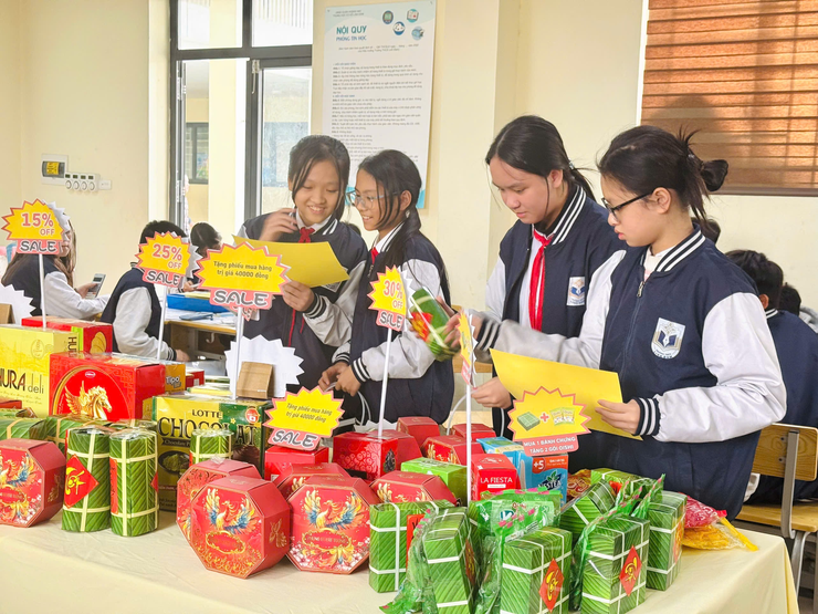 Nhóm Toán 7 - Trường THCS Linh Đàm tổ chức thành công chuyên đề “Sử dụng máy tính cầm tay giải toán – Vận dụng vào chủ đề Một số hình thức khuyến mãi trong kinh doanh”- Ảnh 17.