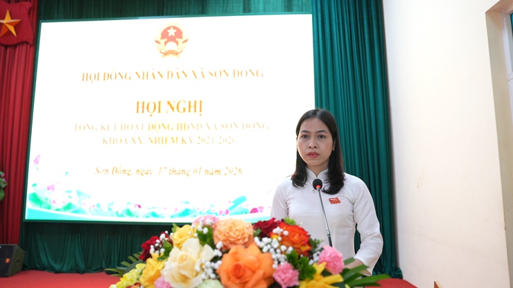 Hội nghị tổng kết hoạt động HĐND xã Sơn Đồng khóa XX, nhiệm kỳ 2021 - 2026: Nhiều quyết sách quan trọng trong sự phát triển của địa phương- Ảnh 3.