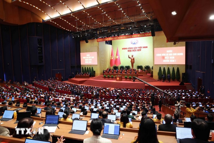 Khai mạc Đại hội XIV: Điểm khởi đầu kỷ nguyên phát triển vì hạnh phúc nhân dân- Ảnh 1.