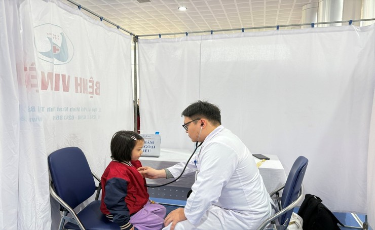 Trường Tiểu học Bùi Quốc Khái tổ chức khám sức khỏe cho học sinh- Ảnh 2.