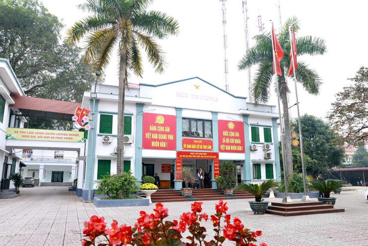 XÃ THƯ LÂM RỰC RỠ PANO, KHẨU HIỆU CHÀO MỪNG ĐẠI HỘI ĐẠI BIỂU TOÀN QUỐC LẦN THỨ XIV CỦA ĐẢNG - Ảnh 2.