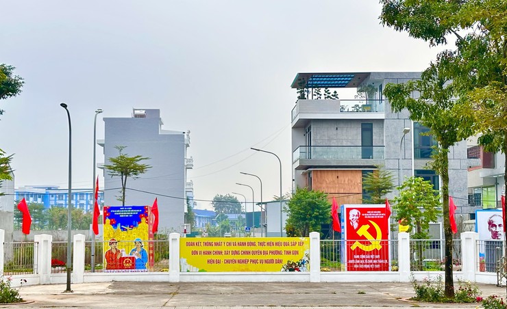 Xã Đại Thanh rực rỡ cờ hoa Chào mừng Đại hội đại biểu toàn quốc lần thứ XIV của Đảng Cộng sản Việt Nam- Ảnh 2.