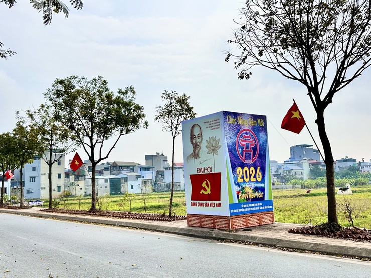 Xã Đại Thanh rực rỡ cờ hoa Chào mừng Đại hội đại biểu toàn quốc lần thứ XIV của Đảng Cộng sản Việt Nam- Ảnh 9.