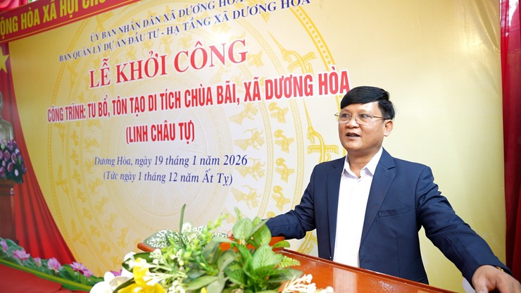 Lễ khởi công xây dựng tu bổ tôn tạo di tích chùa Bãi Dương Liễu ( Linh Châu Tự )- Ảnh 3.