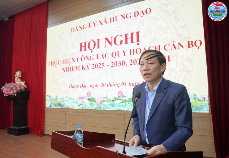 Xã Hưng Đạo tổ chức Hội nghị thực hiện công tác Quy hoạch Cán bộ nhiệm kỳ 2025-2030, 2026-2031- Ảnh 8.