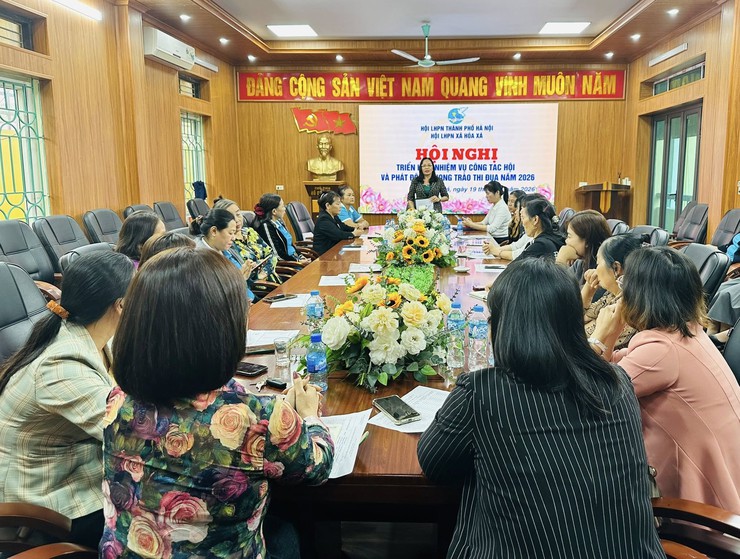 HỘI LIÊN HIỆP PHỤ NỮ XÃ HOÀ XÁ TRIỂN KHAI NHIỆM VỤ CÔNG TÁC HỘI VÀ PHONG TRÀO THI ĐUA NĂM 2026- Ảnh 2.