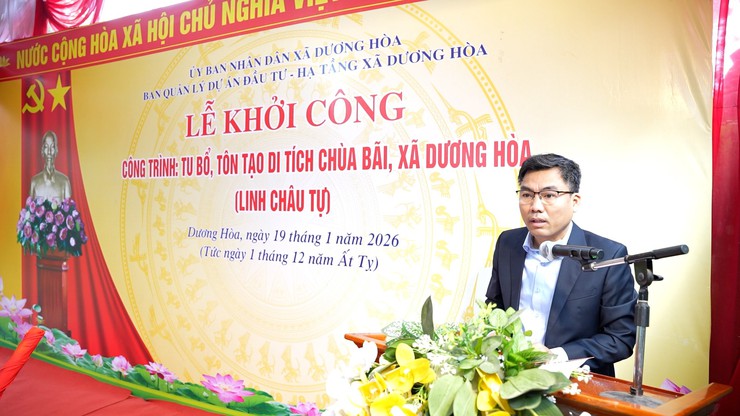 Lễ khởi công xây dựng tu bổ tôn tạo di tích chùa Bãi Dương Liễu ( Linh Châu Tự )- Ảnh 4.