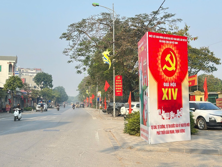 XÃ THƯ LÂM RỰC RỠ PANO, KHẨU HIỆU CHÀO MỪNG ĐẠI HỘI ĐẠI BIỂU TOÀN QUỐC LẦN THỨ XIV CỦA ĐẢNG - Ảnh 4.
