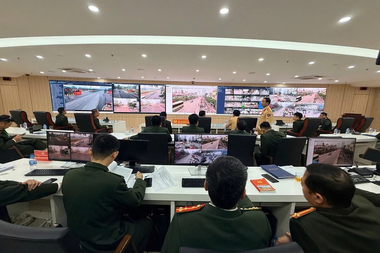 Những hình ảnh đẹp Công an Hà Nội bảo vệ tuyệt đối an toàn Đại hội Đảng- Ảnh 5.