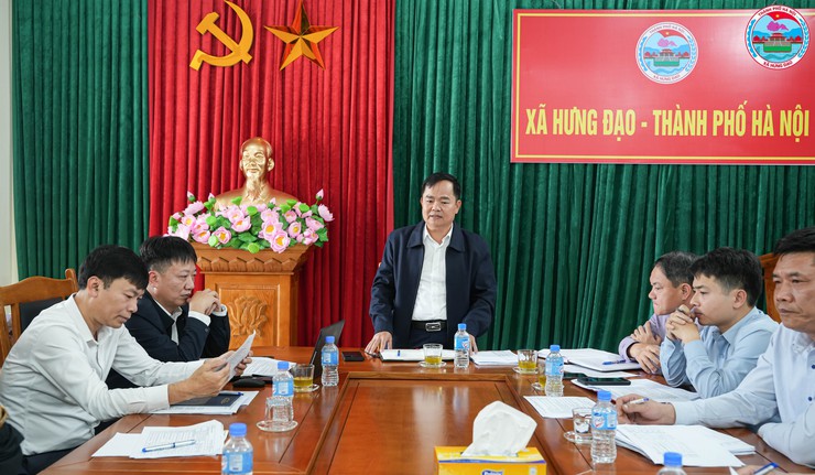 UBND xã Hưng Đạo tổ chức Hội nghị làm việc với Trưởng thôn triển khai nhiệm vụ trước, trong và sau Tết Nguyên đán Bính Ngọ năm 2026- Ảnh 11.