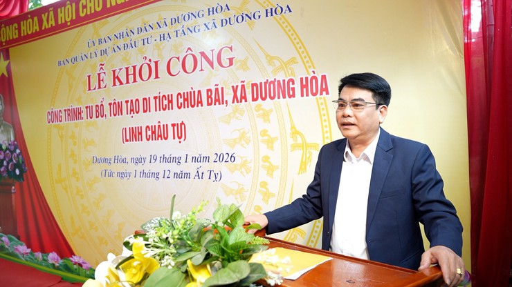 Lễ khởi công xây dựng tu bổ tôn tạo di tích chùa Bãi Dương Liễu ( Linh Châu Tự )- Ảnh 5.