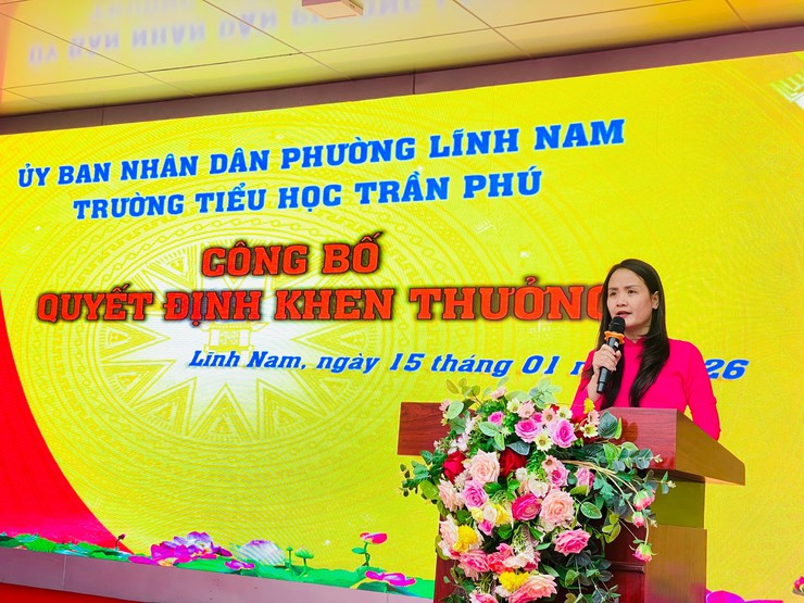 TƯNG BỪNG LỄ SƠ KẾT HỌC KÌ I TẠI TRƯỜNG TIỂU HỌC TRẦN PHÚ NĂM HỌC: 2025 – 2026- Ảnh 4.