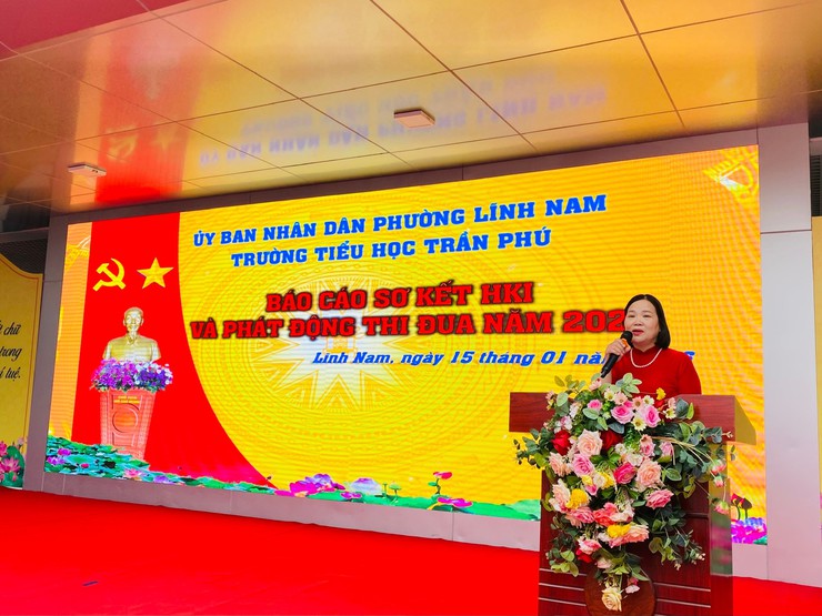 TƯNG BỪNG LỄ SƠ KẾT HỌC KÌ I TẠI TRƯỜNG TIỂU HỌC TRẦN PHÚ NĂM HỌC: 2025 – 2026- Ảnh 3.