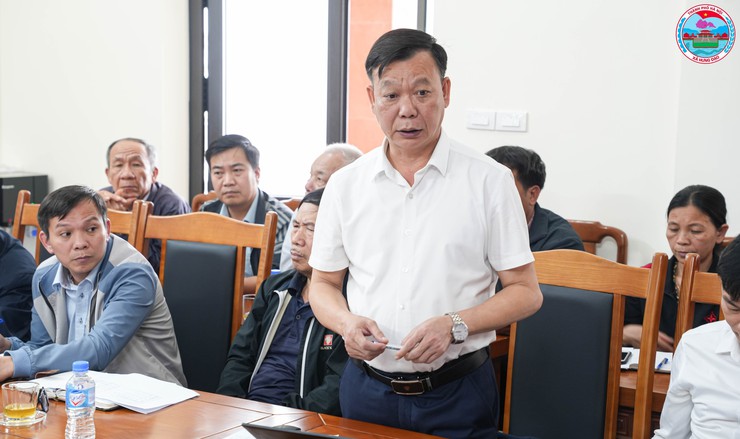 UBND xã Hưng Đạo tổ chức Hội nghị làm việc với Trưởng thôn triển khai nhiệm vụ trước, trong và sau Tết Nguyên đán Bính Ngọ năm 2026- Ảnh 7.