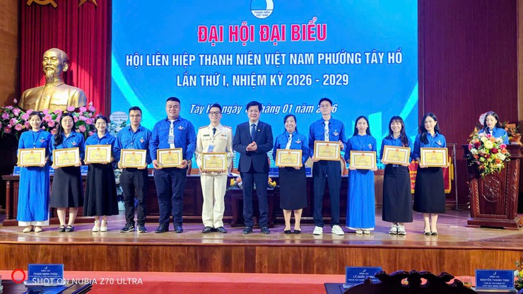 Đại hội đại biểu Hội Liên hiệp Thanh niên Việt Nam phường Tây Hồ lần thứ I, nhiệm kỳ 2026-2029- Ảnh 9.