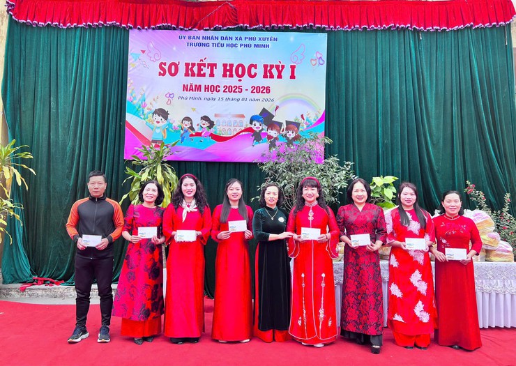 Các trường học trên địa bàn xã Phú Xuyên sơ kết học kỳ I năm học 2025 – 2026- Ảnh 8.