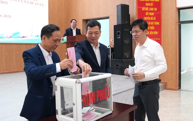 Đảng uỷ xã Bát Tràng thực hiện quy trình quy hoạch các chức danh lãnh đạo diện Thường vụ Thành uỷ, Ban Thường vụ Đảng uỷ xã quản lý, nhiệm kỳ 2025-2030, 2026-2031- Ảnh 6.