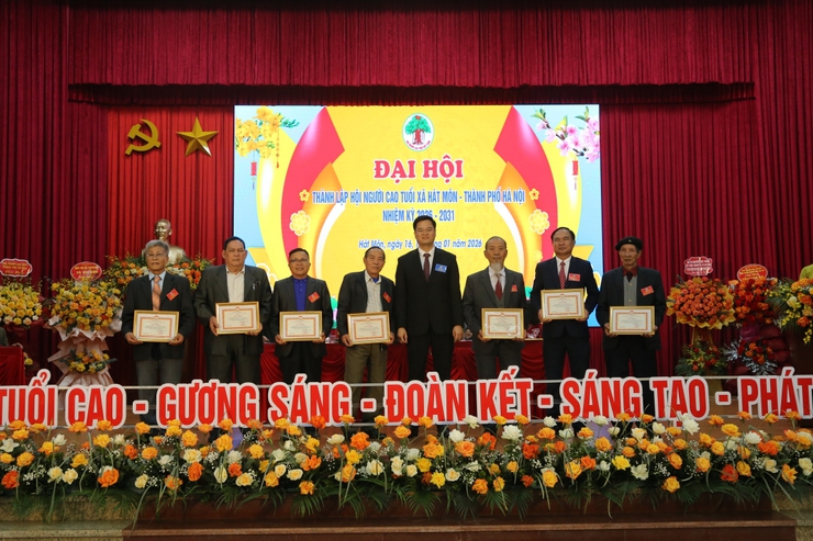 ĐẠI HỘI ĐẠI BIỂU HỘI NGƯỜI CAO TUỔI XÃ HÁT MÔN LẦN THỨ NHẤT, NHIỆM KỲ 2026 – 2031.- Ảnh 8.